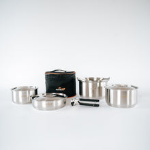 Load image into Gallery viewer, Triple Stainless Cookware L